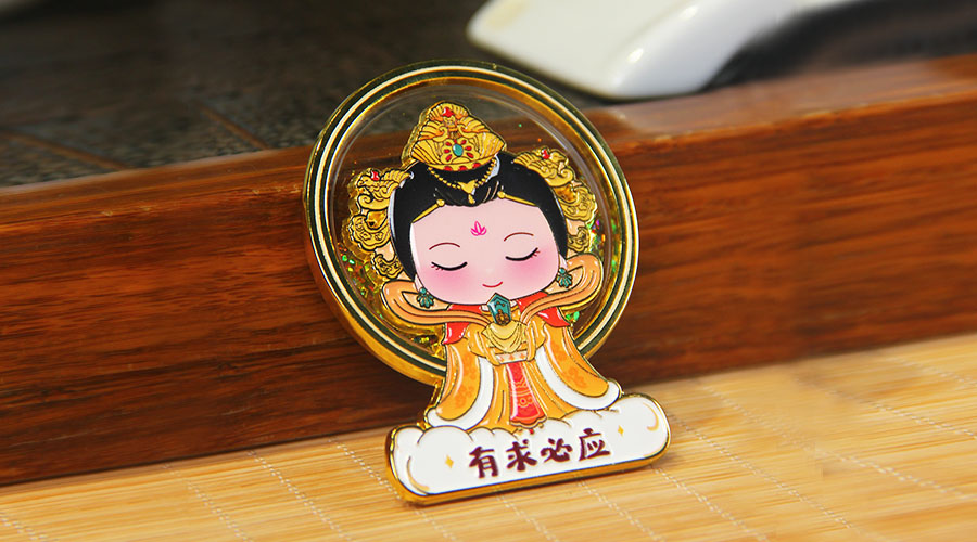 泰山老奶奶流沙冰箱貼 泰山老奶奶流沙冰箱貼